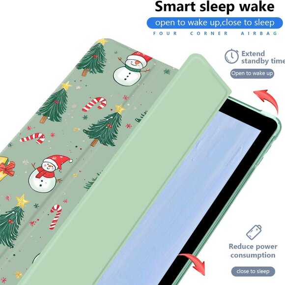JOYLAND Christmas Tree Case for iPad Pro 13 Inch M4(2024) 7th Generation NEW - Picture 6 of 8